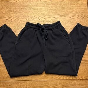 Fabletics Black Drawstring Joggers